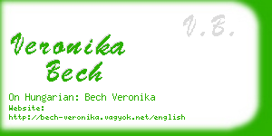 veronika bech business card